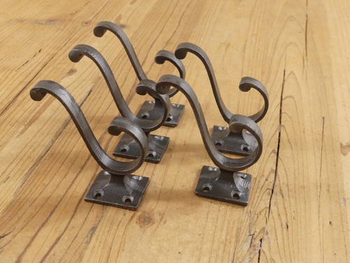 5pcs cast iron - iron, vintage